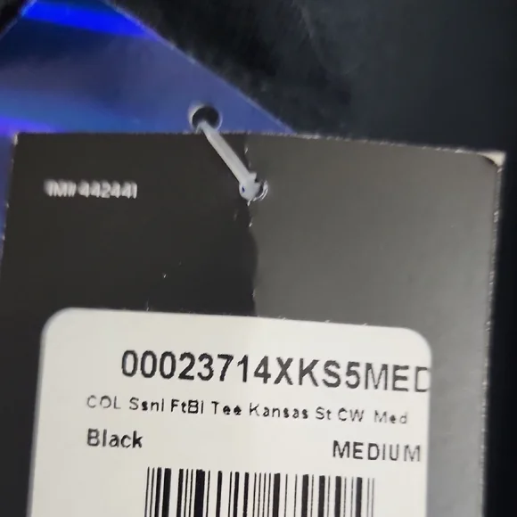 Nike Dark Gray Football Graphic Men's Tee K STATE FOOTBALL - Picture 5 of 7